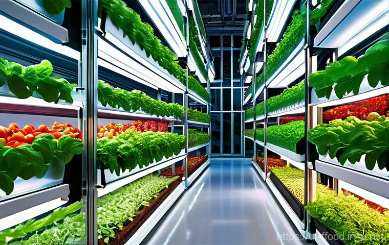 수경재배 기술 혁신 - **Home Hydroponics Garden in a Bright Kitchen:** A vibrant and inviting scene of a compact hydroponi...